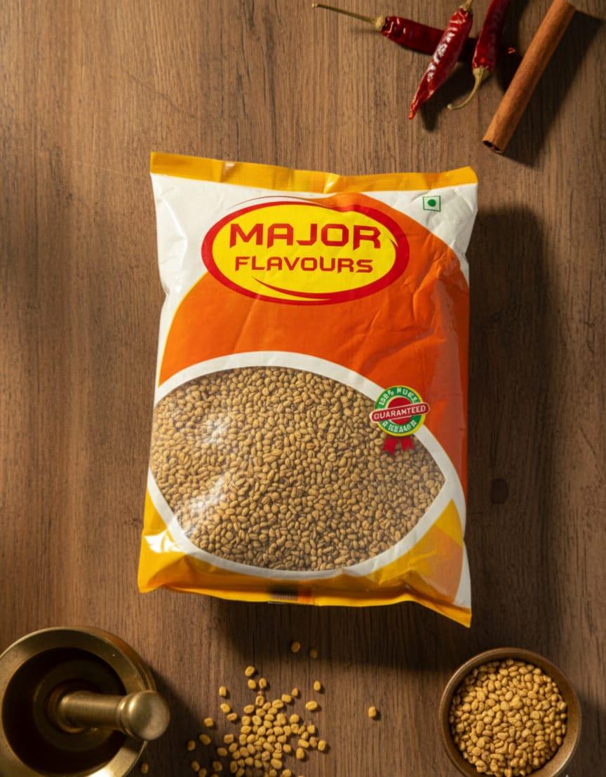 Major Flavour Premium Methi Dana – Bold & Clean Fenugreek Seeds