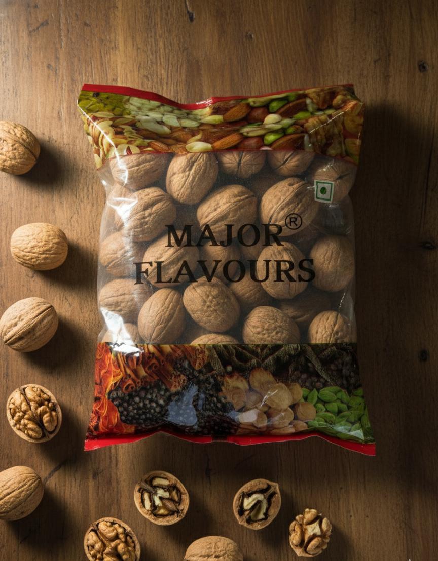 Major Flavour Organic Akhrot – Heart-Healthy Superfood for Daily Routine
