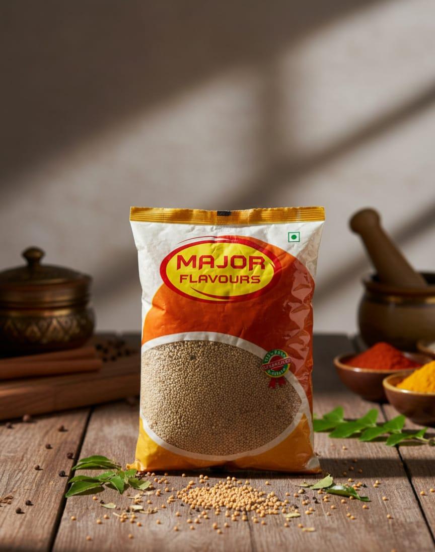 Major Flavour Premium Pili Sarson – 100% Pure Yellow Mustard Seeds