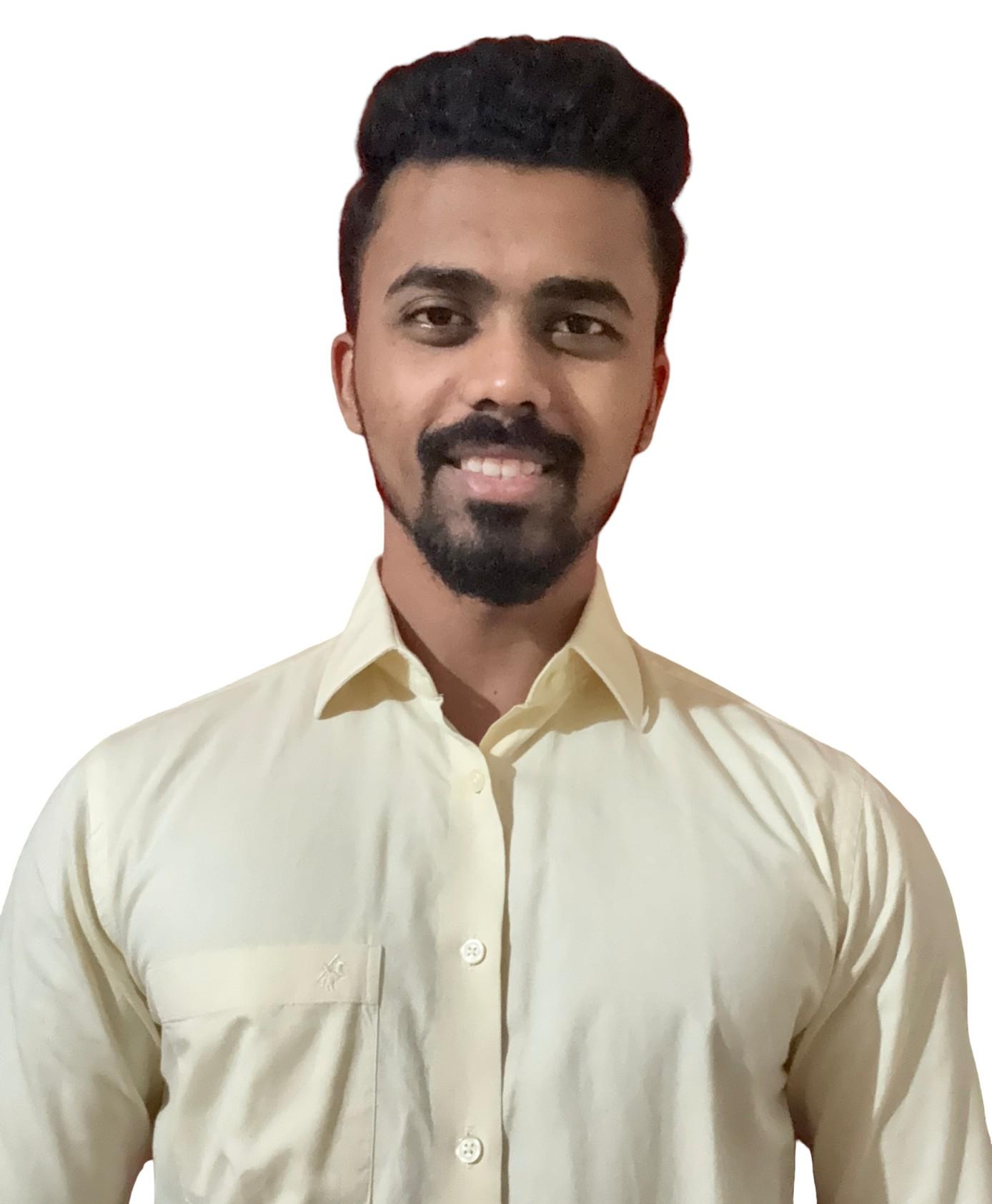 Team member portrait — smiling headshot