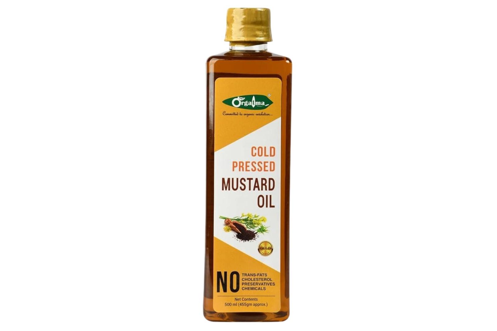 Cold Pressed Mustard Oil (Gold)