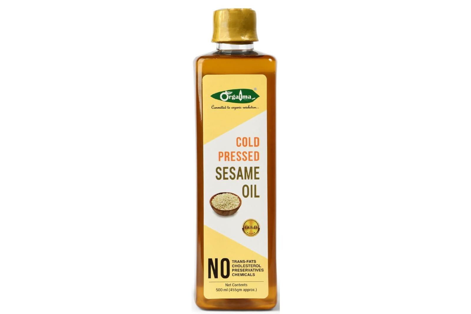 Cold Pressed Sesame Oil (Gold)