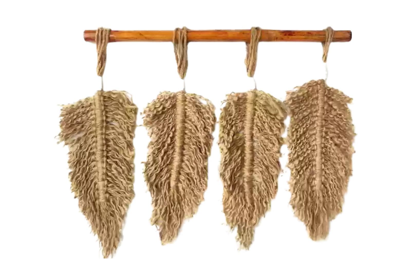 Jute Wall Hanging 4 Pack