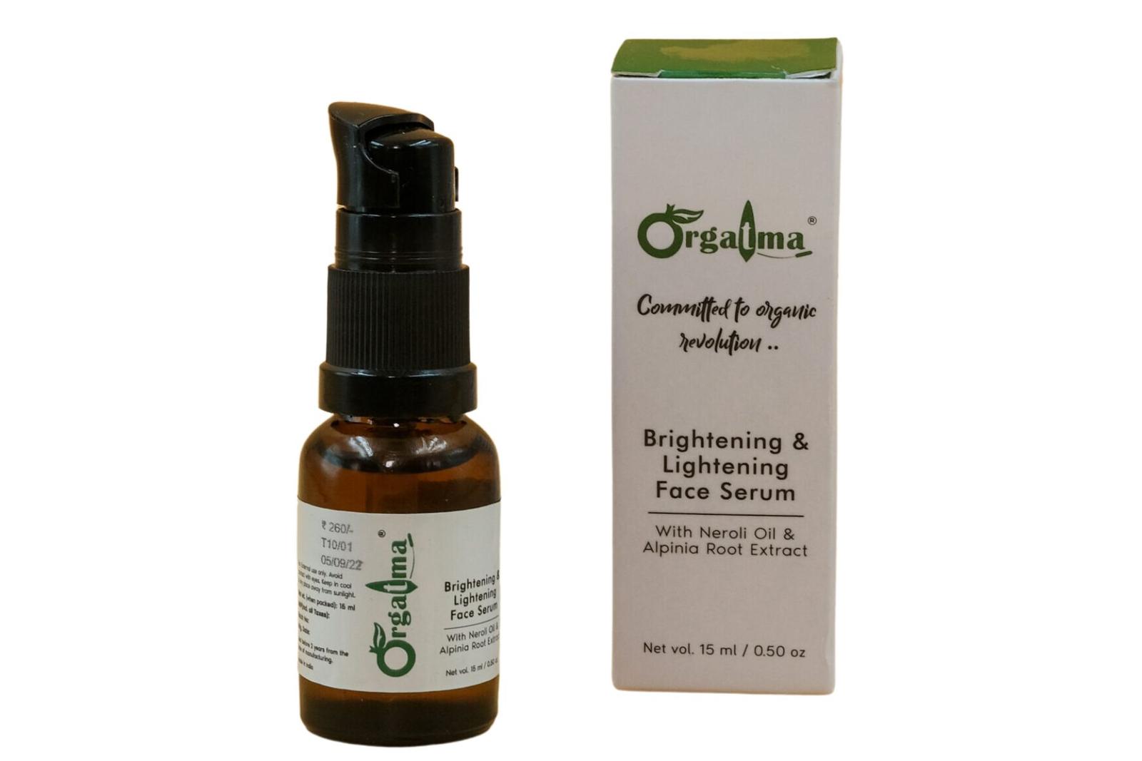 Orgatma Brightening & Lightening Face Serum