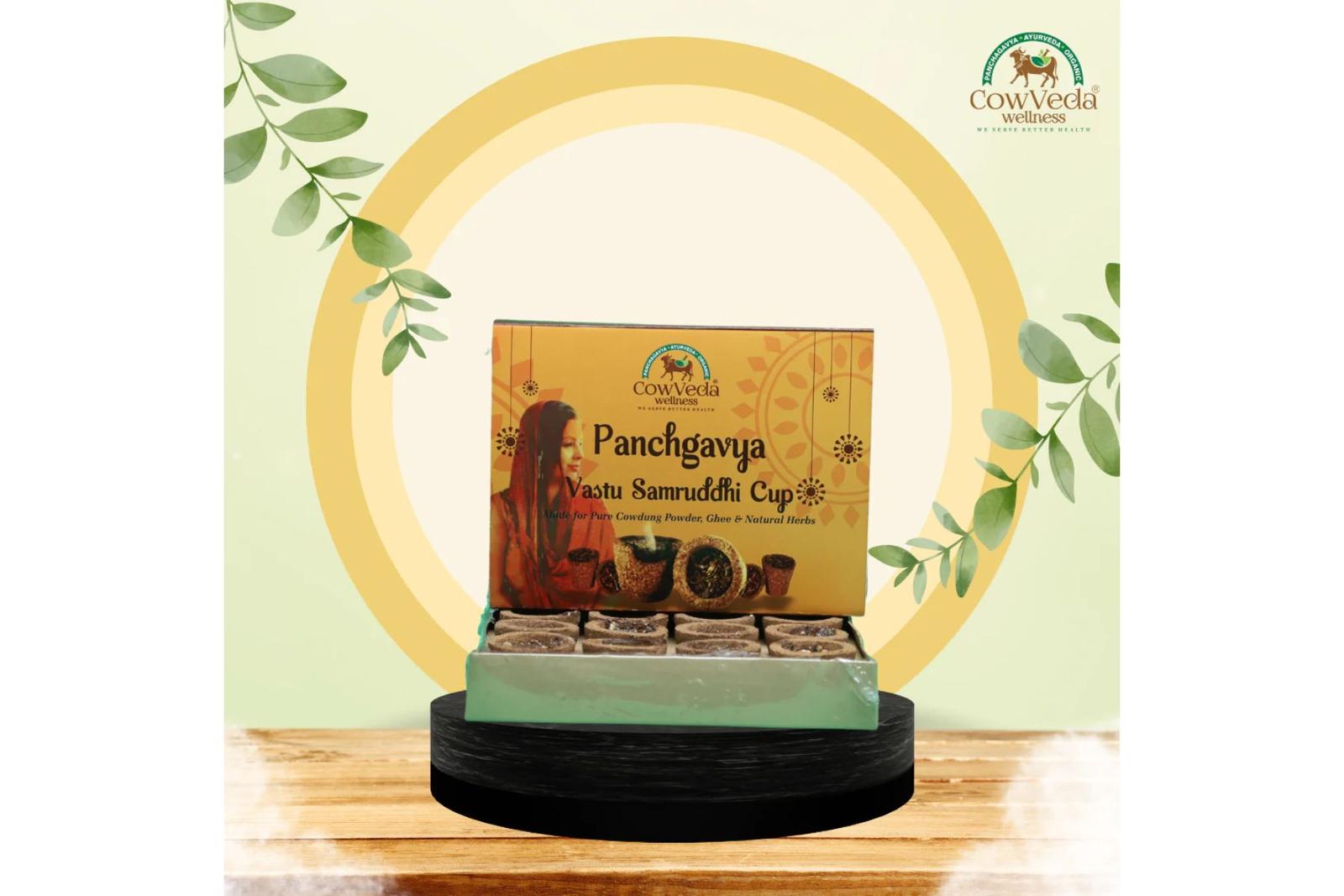 Panchgavya Vastu Samruddhi Dhoop cup