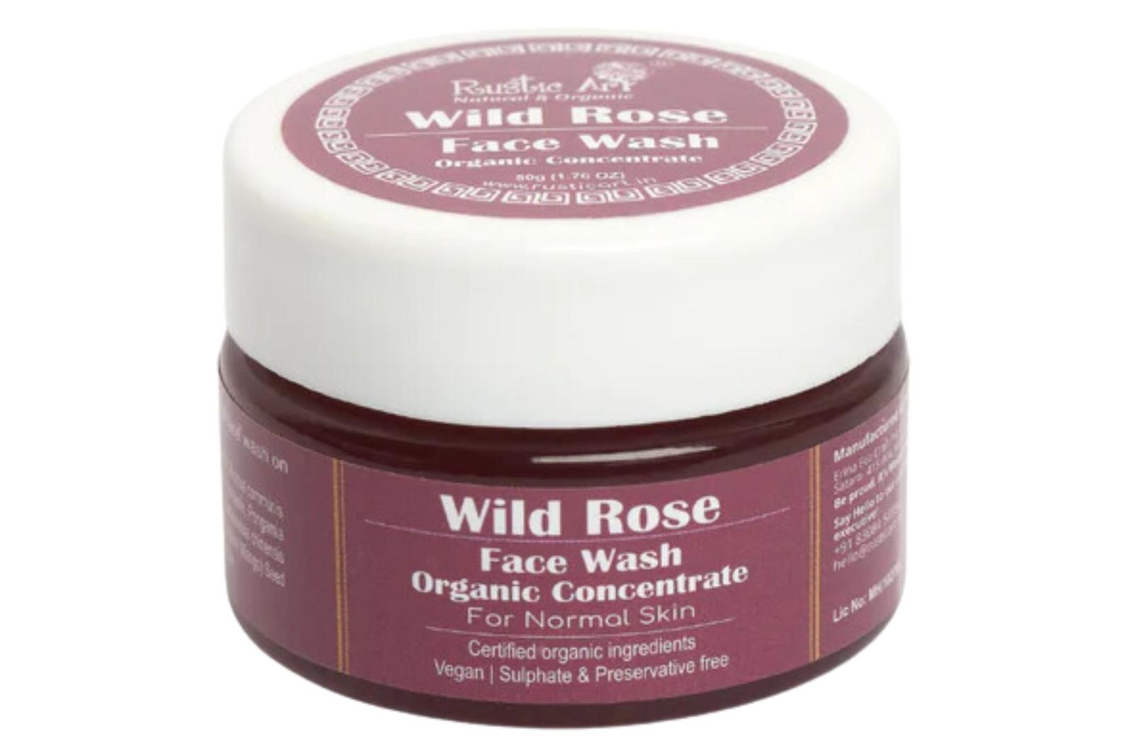 Rustic Art Wild Rose  Face  Wash Concentrate