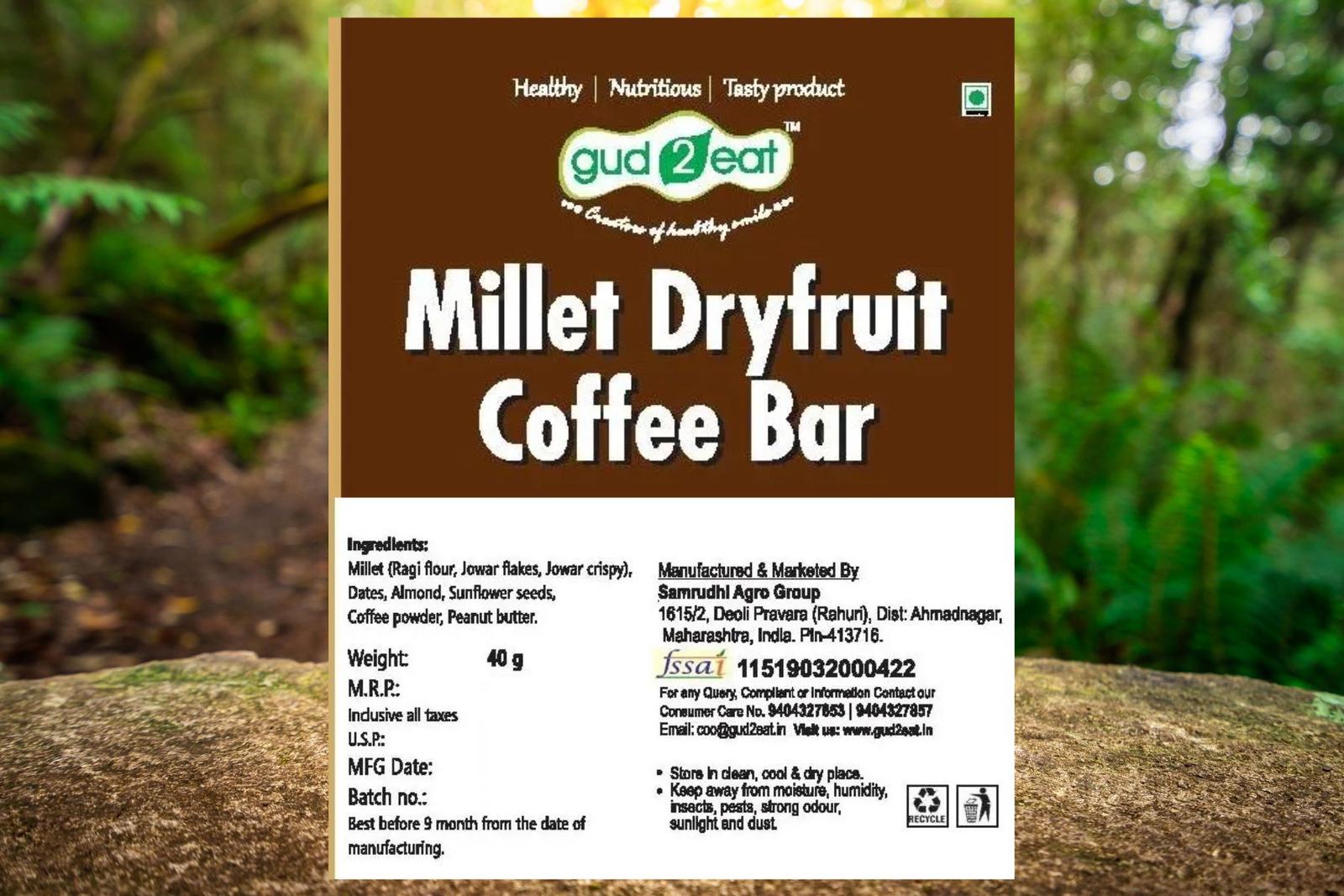 Millet Dry fruit Coffee bar