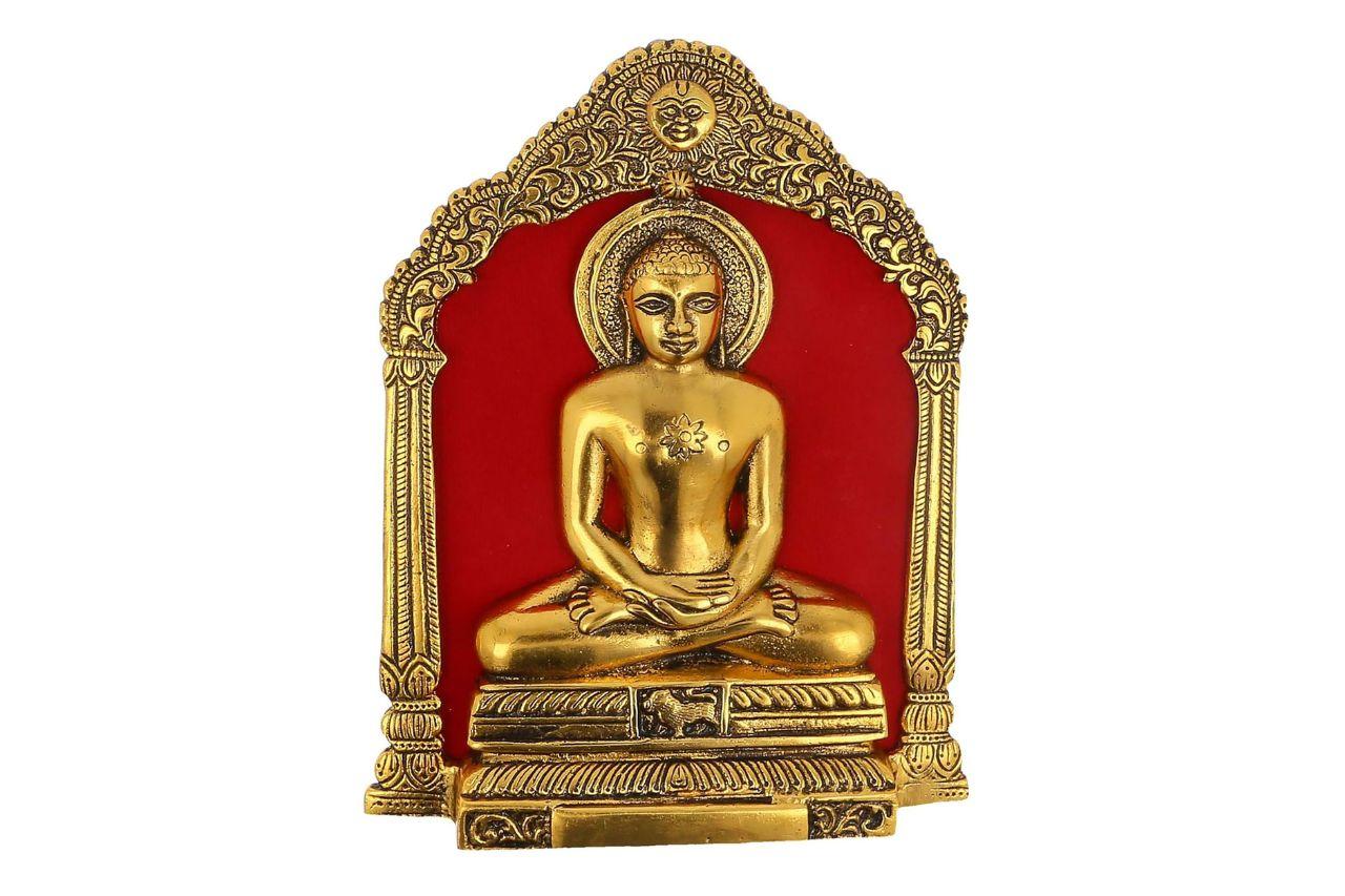 Aluminium Showpiece Mahaveer Ji Statue