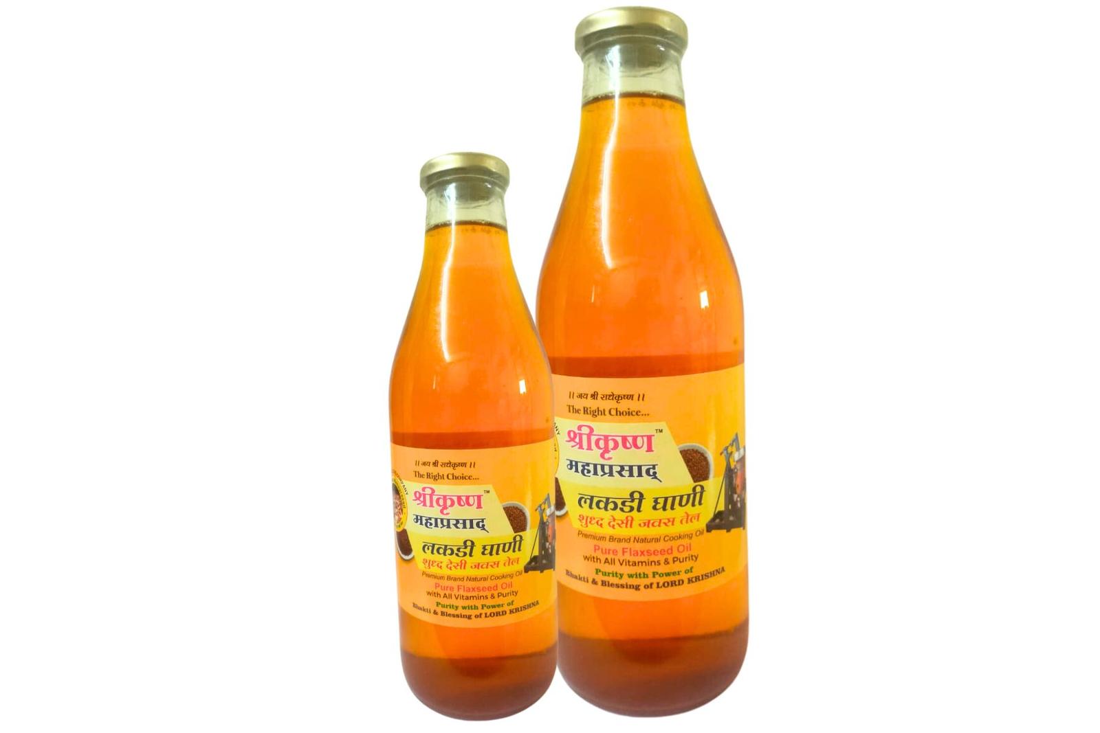 Pure Flaxseed Oil / शुद्ध अलसी का तेल
