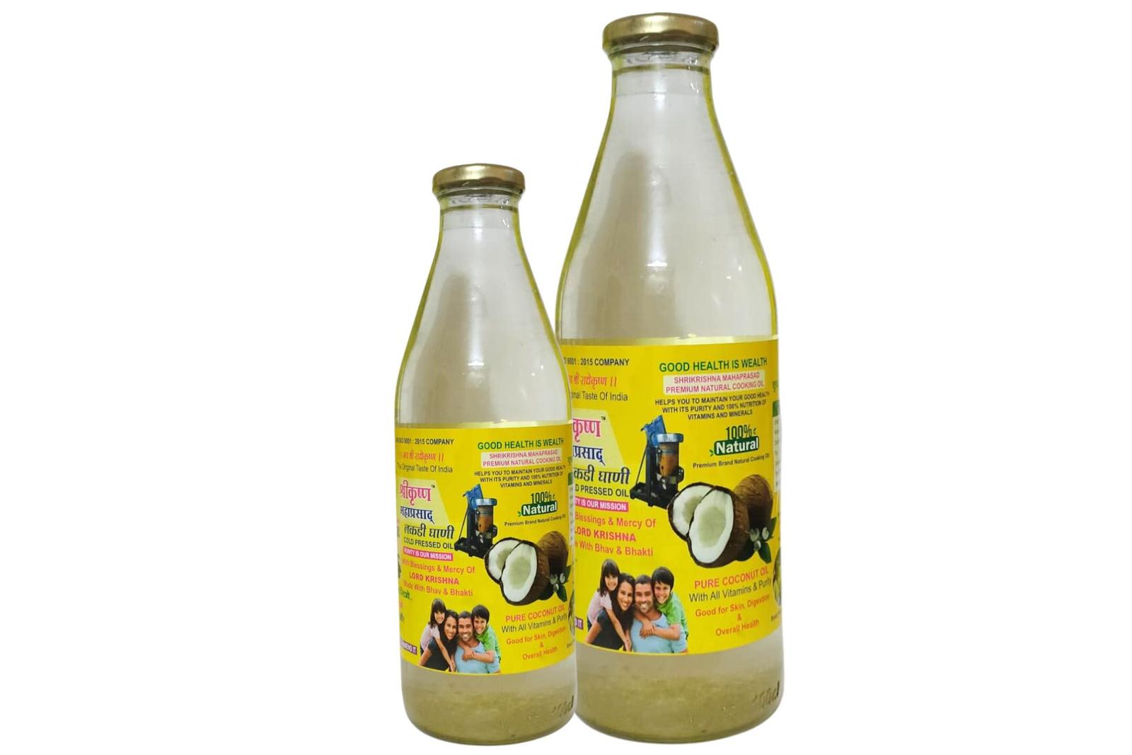 Pure Coconut Oil / शुद्ध नारियल तेल