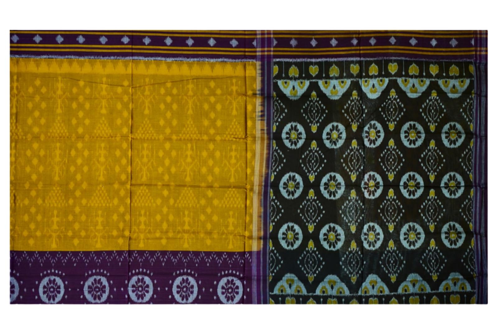 Khandua Ikat Cotton Saree (Sp Design No 11)