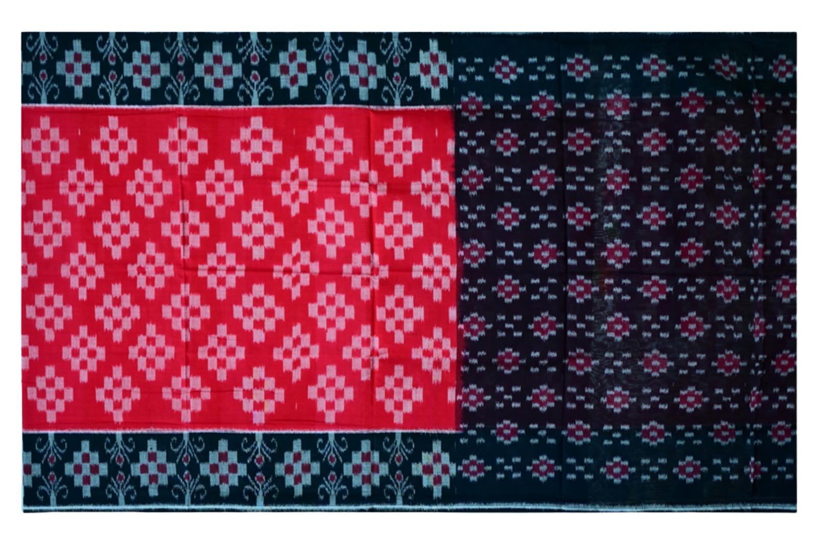 Khandua Ikat Cotton Saree (Sp Design No 12)
