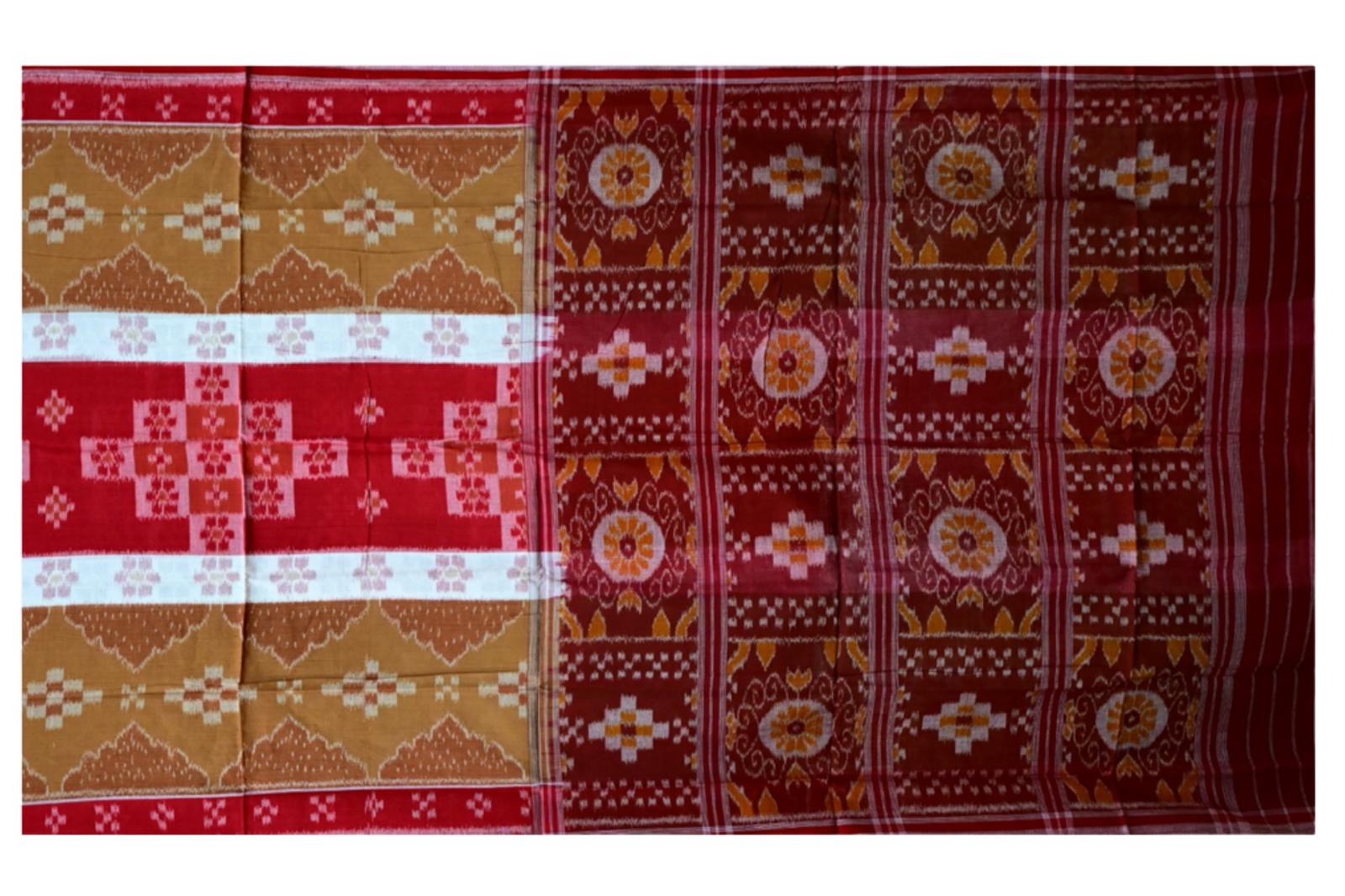 Khandua Ikat Cotton Saree (Sp Design No 14)