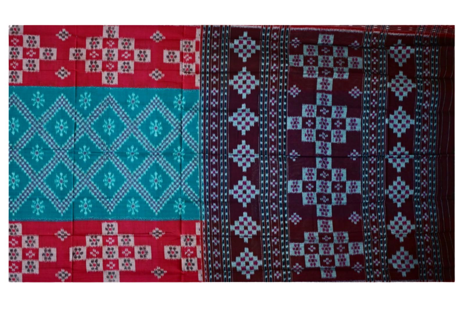 Khandua Ikat Cotton Saree (Sp Design No 15)