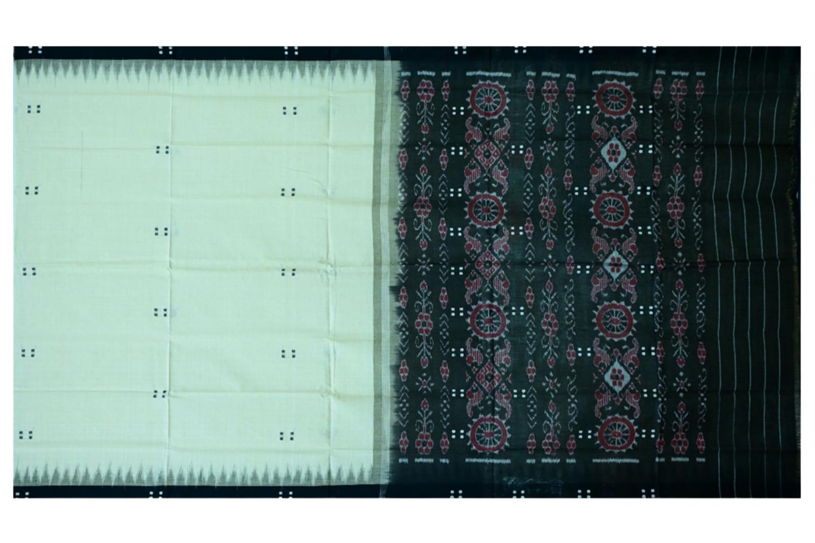 Khandua Ikat Cotton Saree (Sp Design No 18)