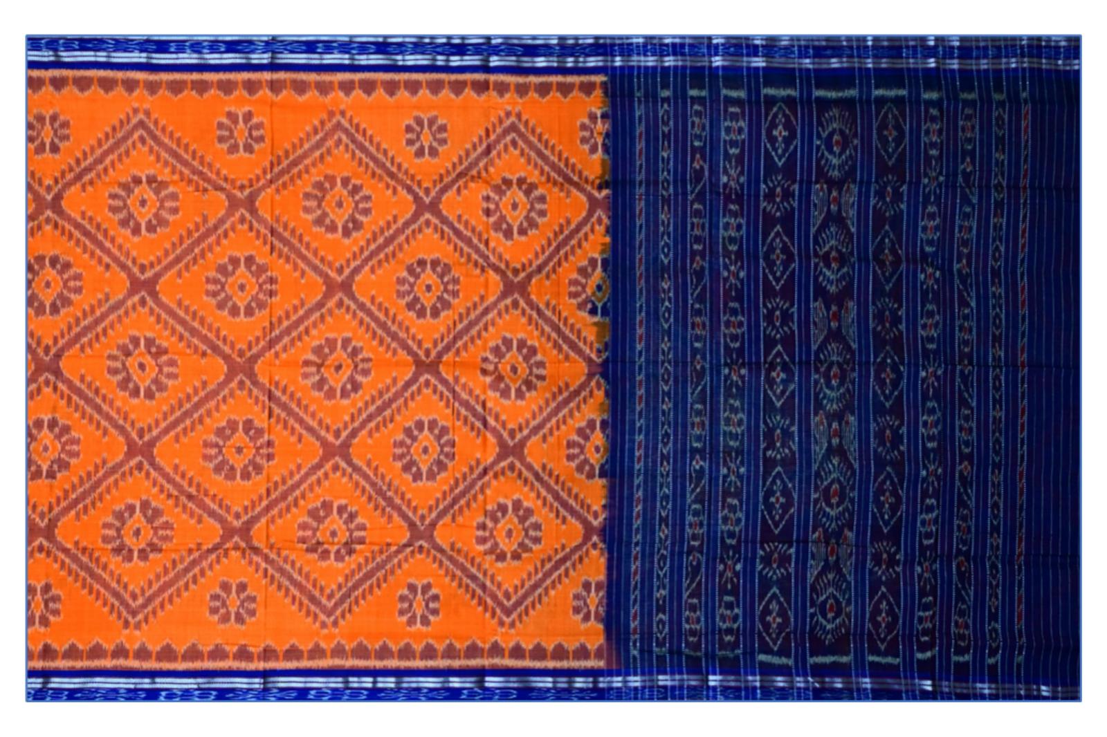 Khandua Ikat Cotton Saree (Sp Design No 3)
