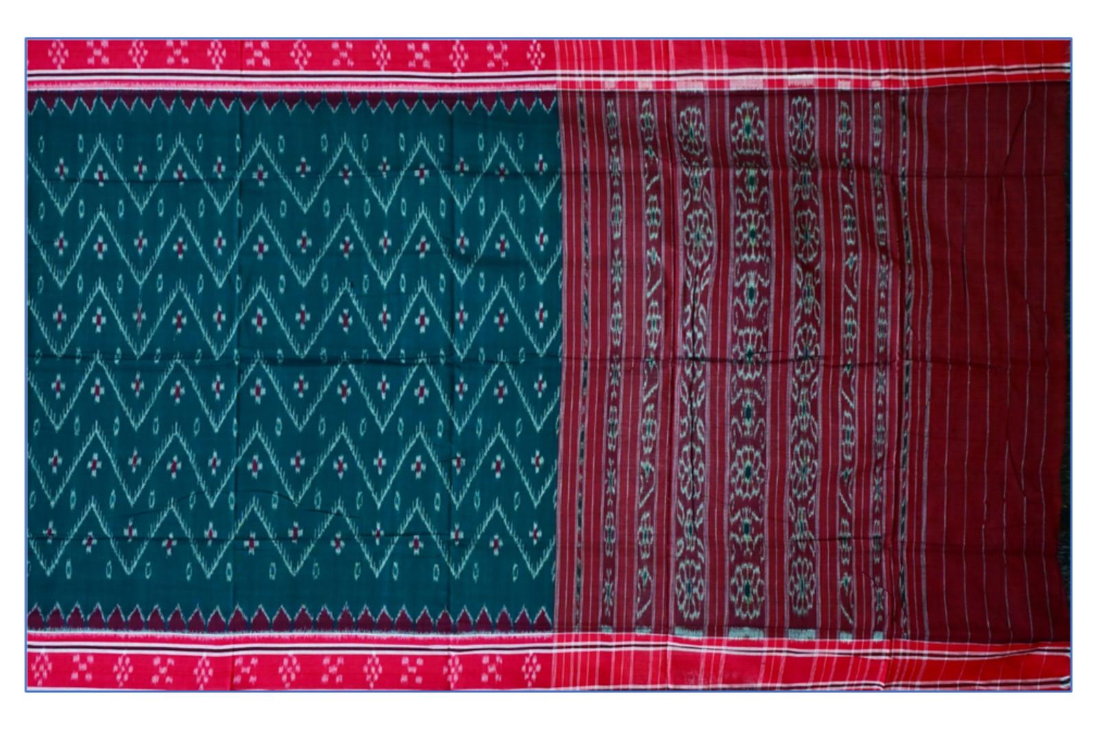 Khandua Ikat Cotton Saree (Sp Design No 5)