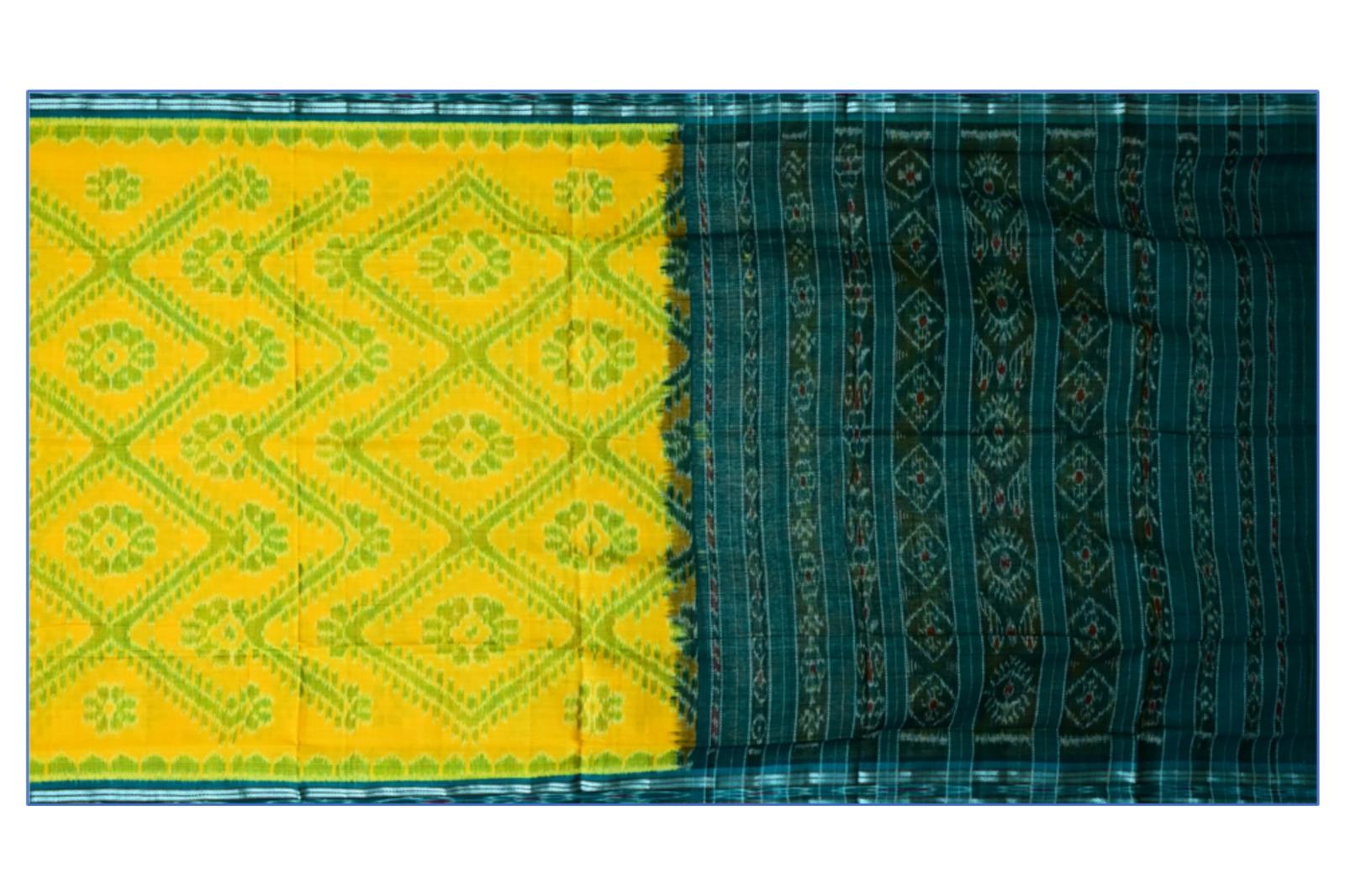 Khandua Ikat Cotton Saree (Sp Design No 6)