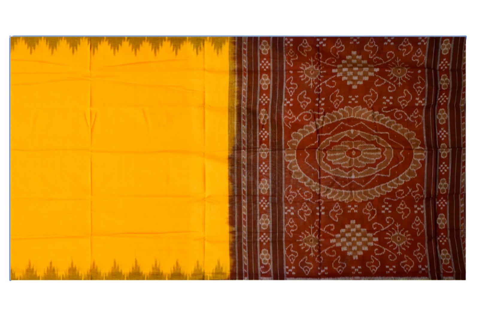 Khandua Ikat Cotton Saree (Sp Design No 7)