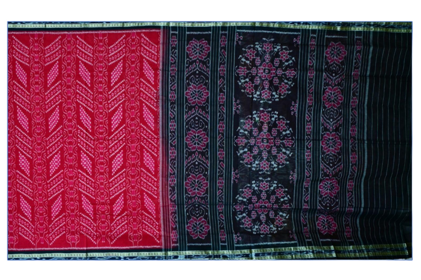 Khandua Ikat Cotton Saree (Sp Design No 8)