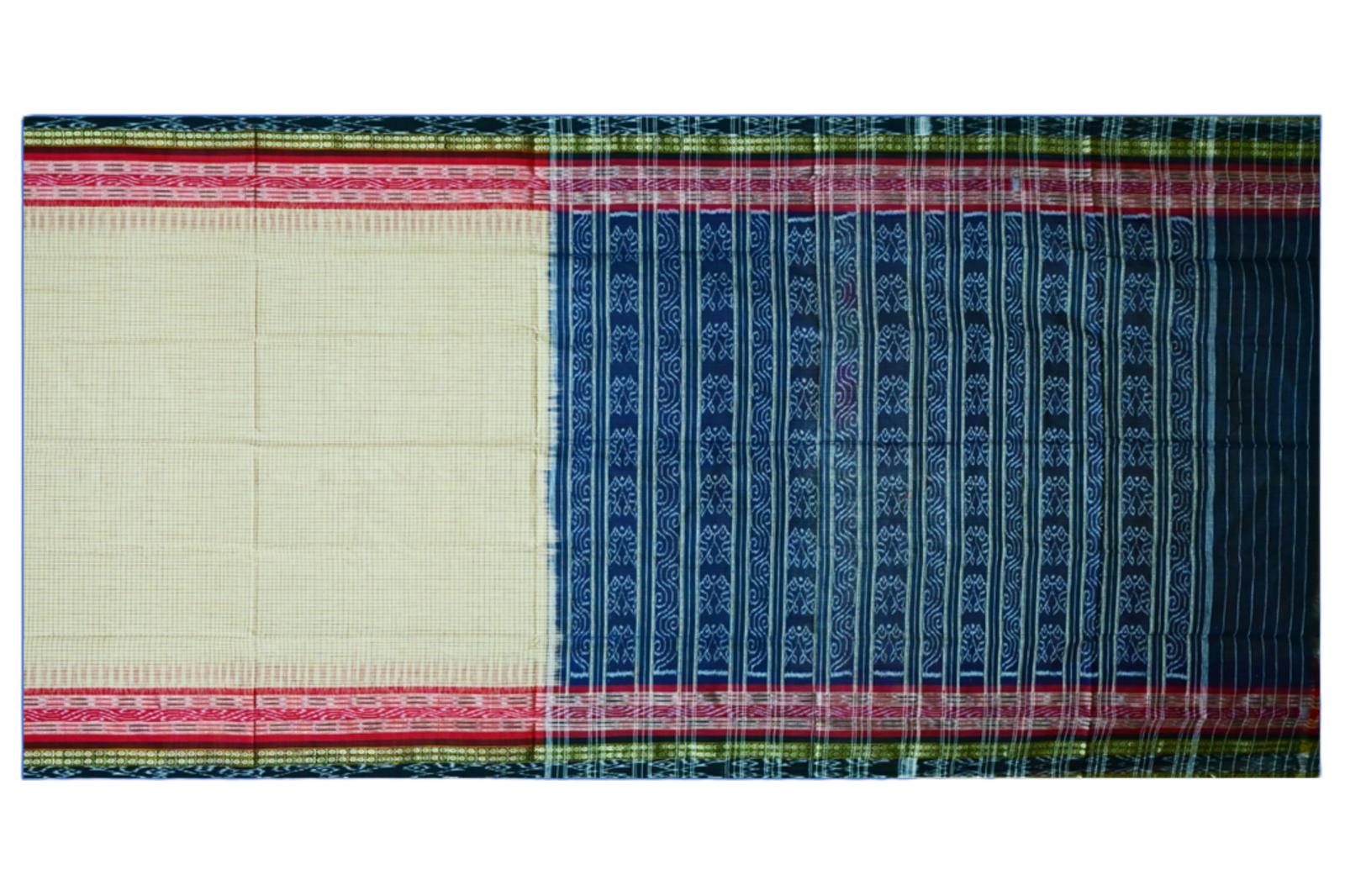 Khandua Ikat Cotton Saree (Sp Design No 9)