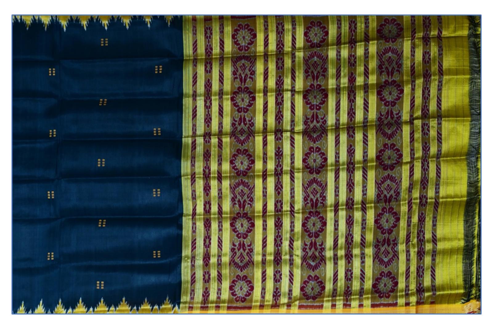 Khandua Ikat Silk Saree (Sp Design No 10)