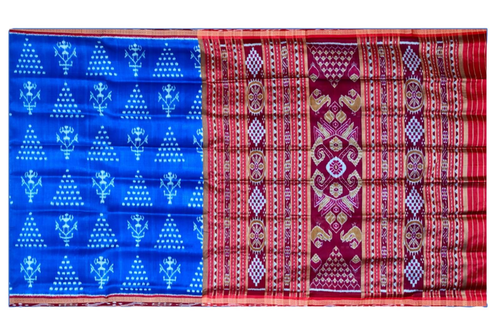 Khandua Ikat Silk Saree (Sp Design No 18)