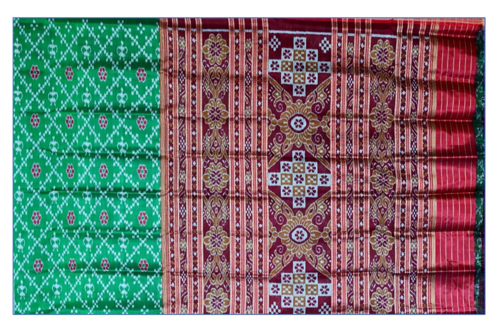 Khandua Ikat Silk Saree (Sp Design No 21)