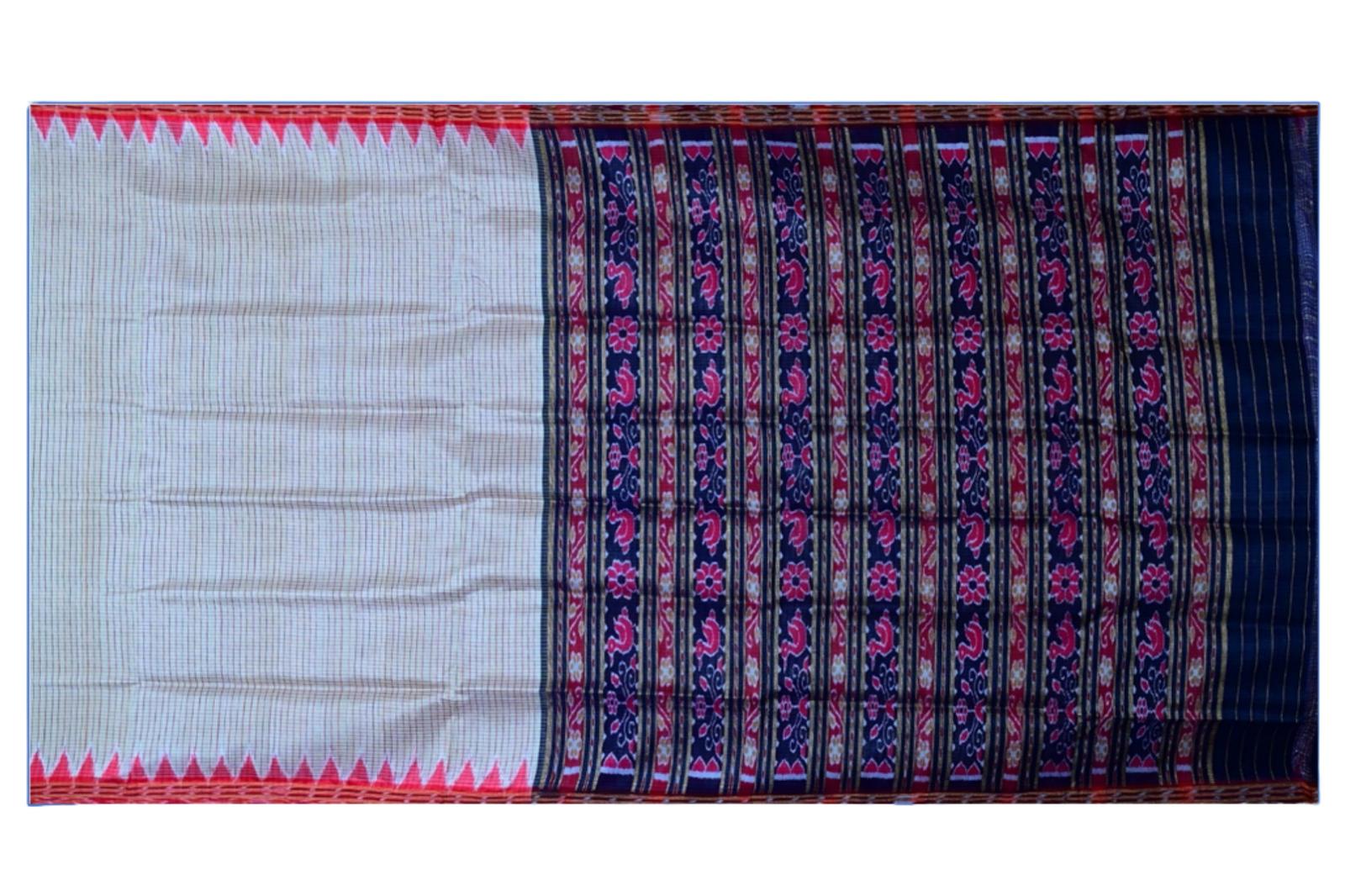 Khandua Ikat Silk Saree (Sp Design No 7)