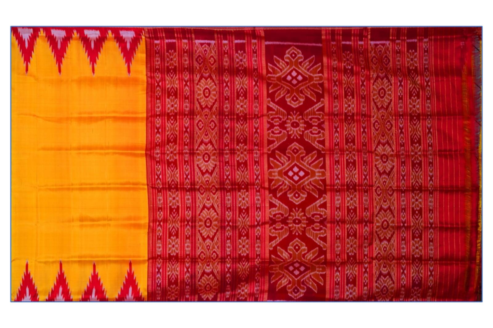 Khandua Ikat Silk Saree (Sp Design No 9)
