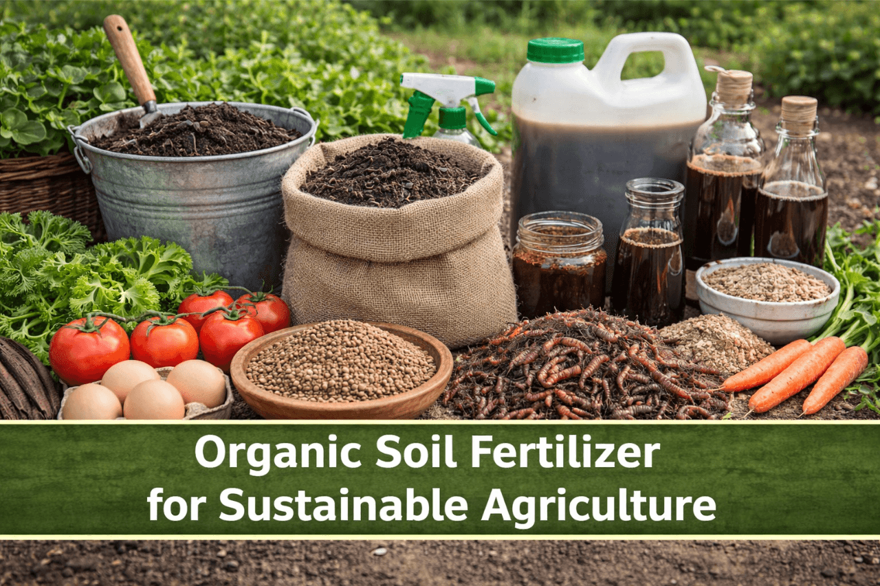 Organic Soil Fertilizer for Sustainable Agriculture