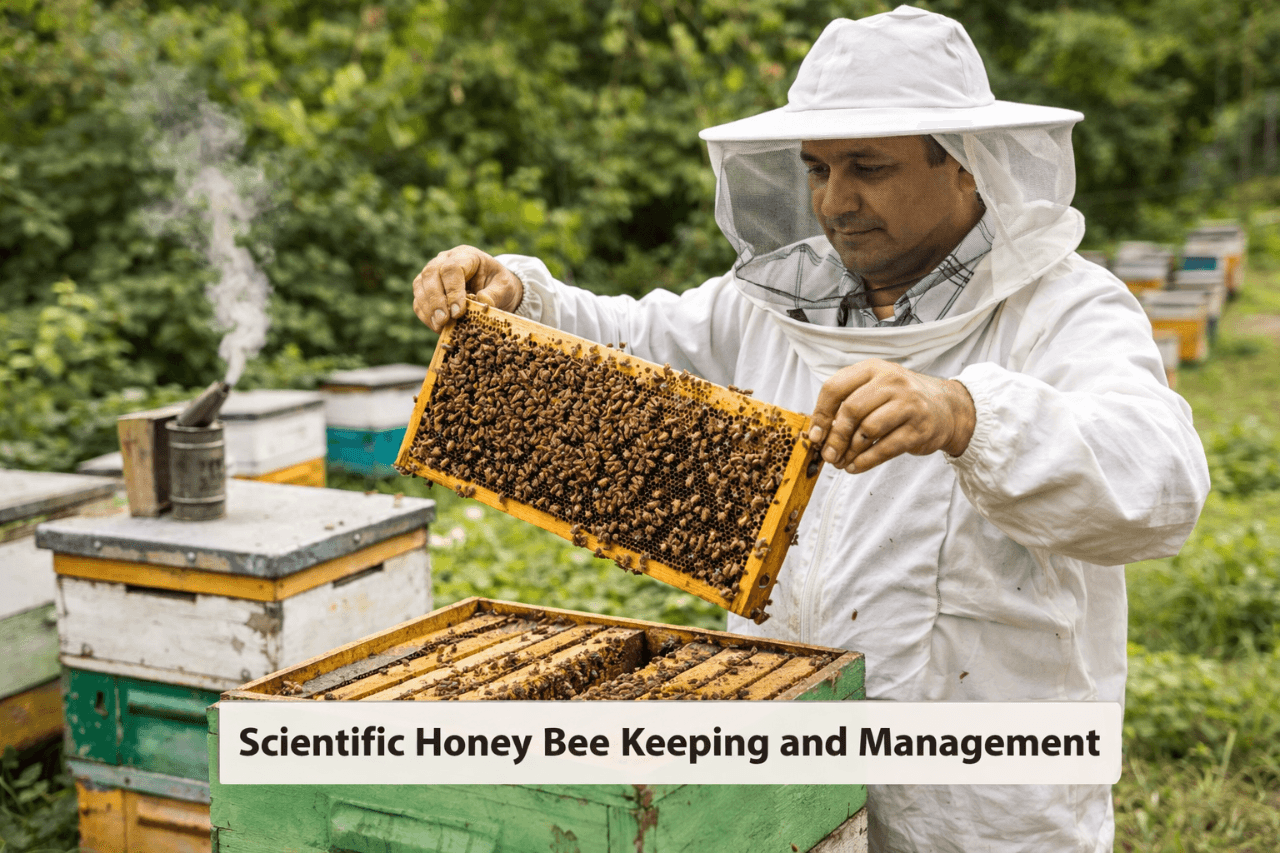 Scientific Honey Bee Keeping and Management