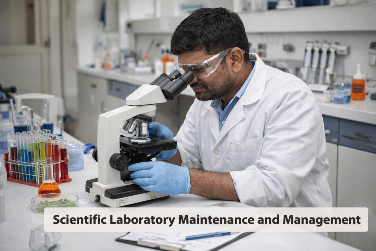 Scientific Laboratory Maintenance and Management