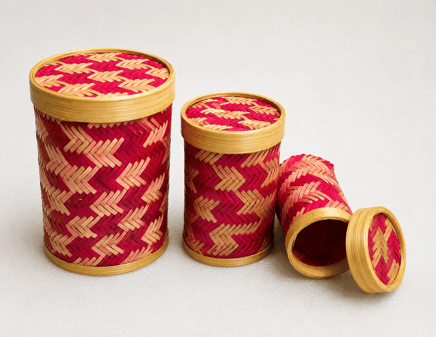Bamboo Boxes 10 Set Of 3