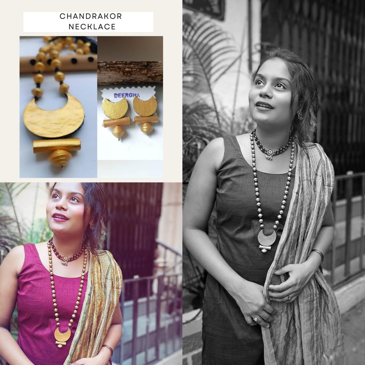 Chandrakore Neclace Set-Pooja Dalvi