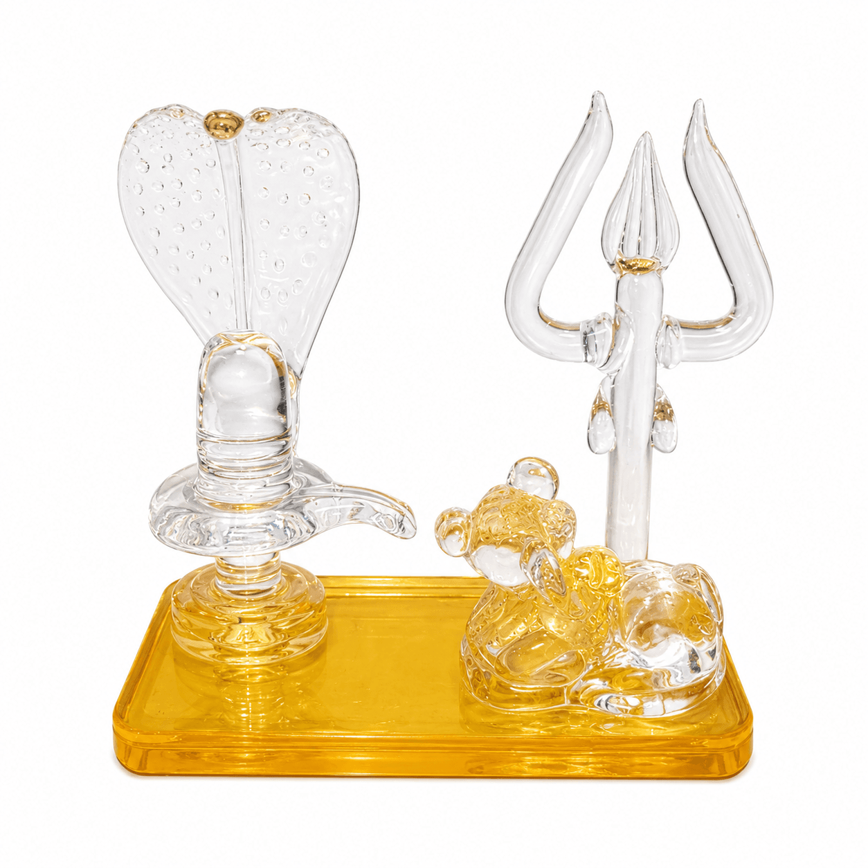 Glass Trishul, Nandi, Shivling & Sheshnaag