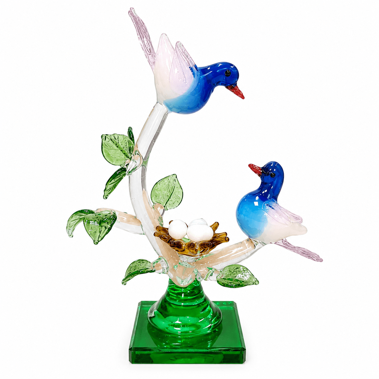 Glass Bird, Egg, Tree