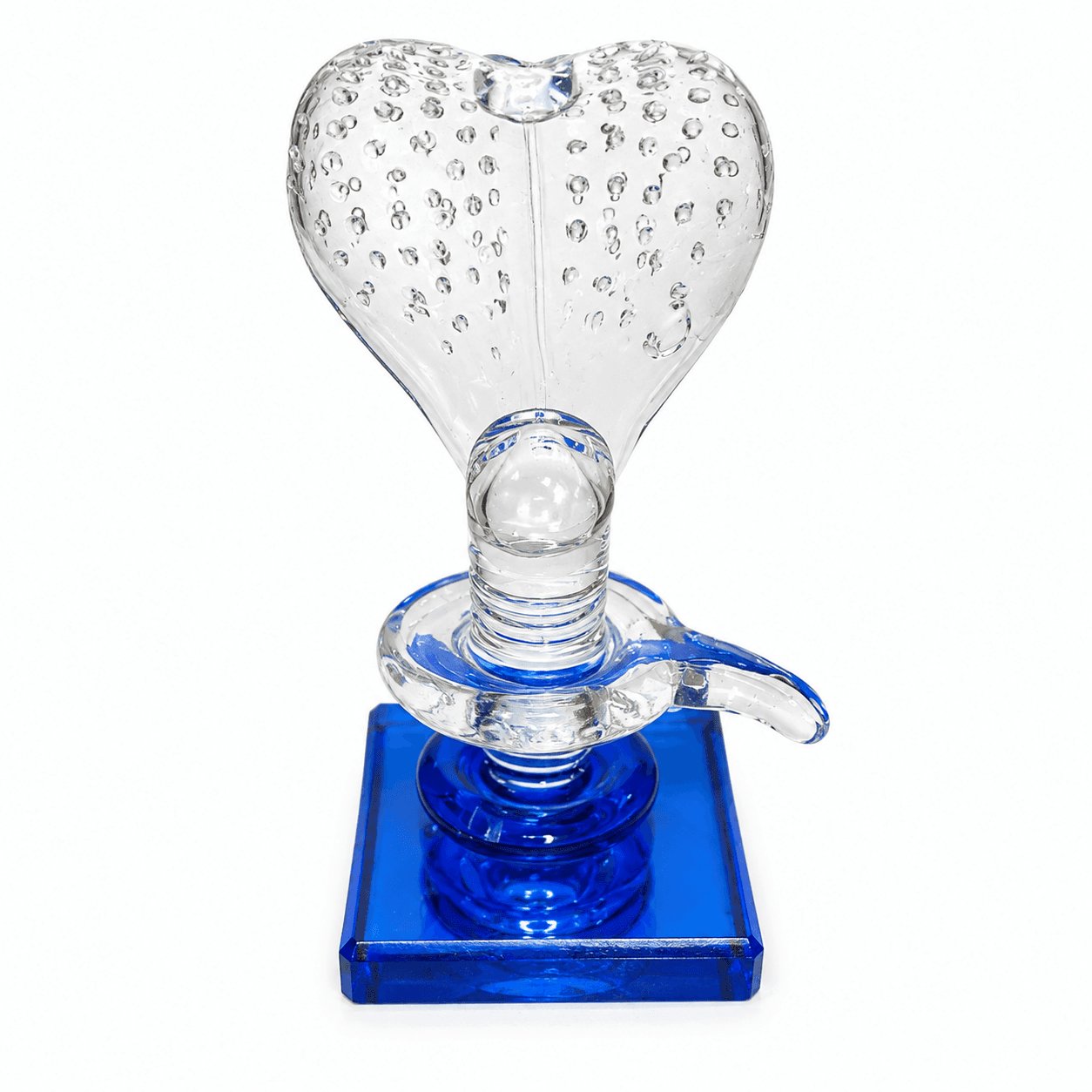 Glass Sheshnaag Shivling Medium