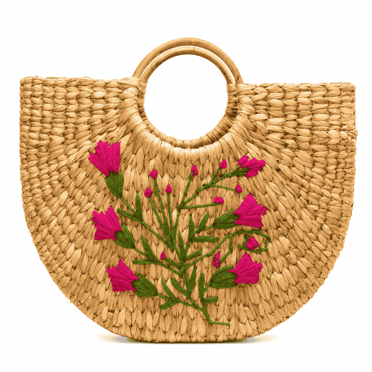 Round Bag Embroideary