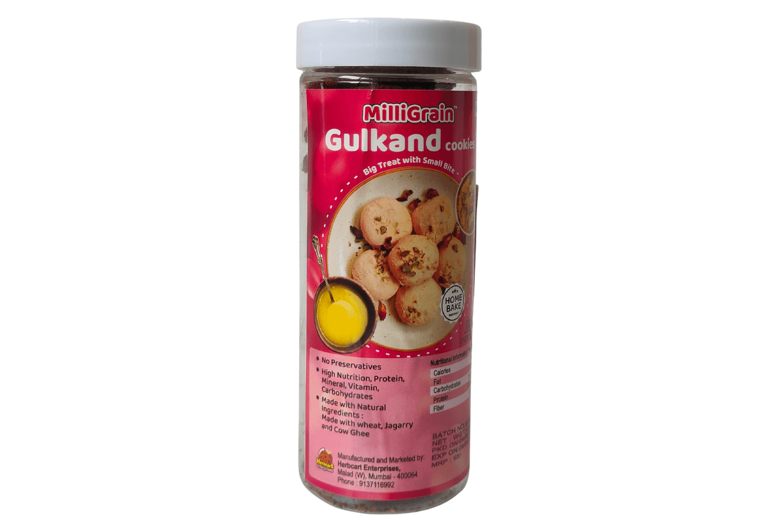 Gulkand Cookies Contaner