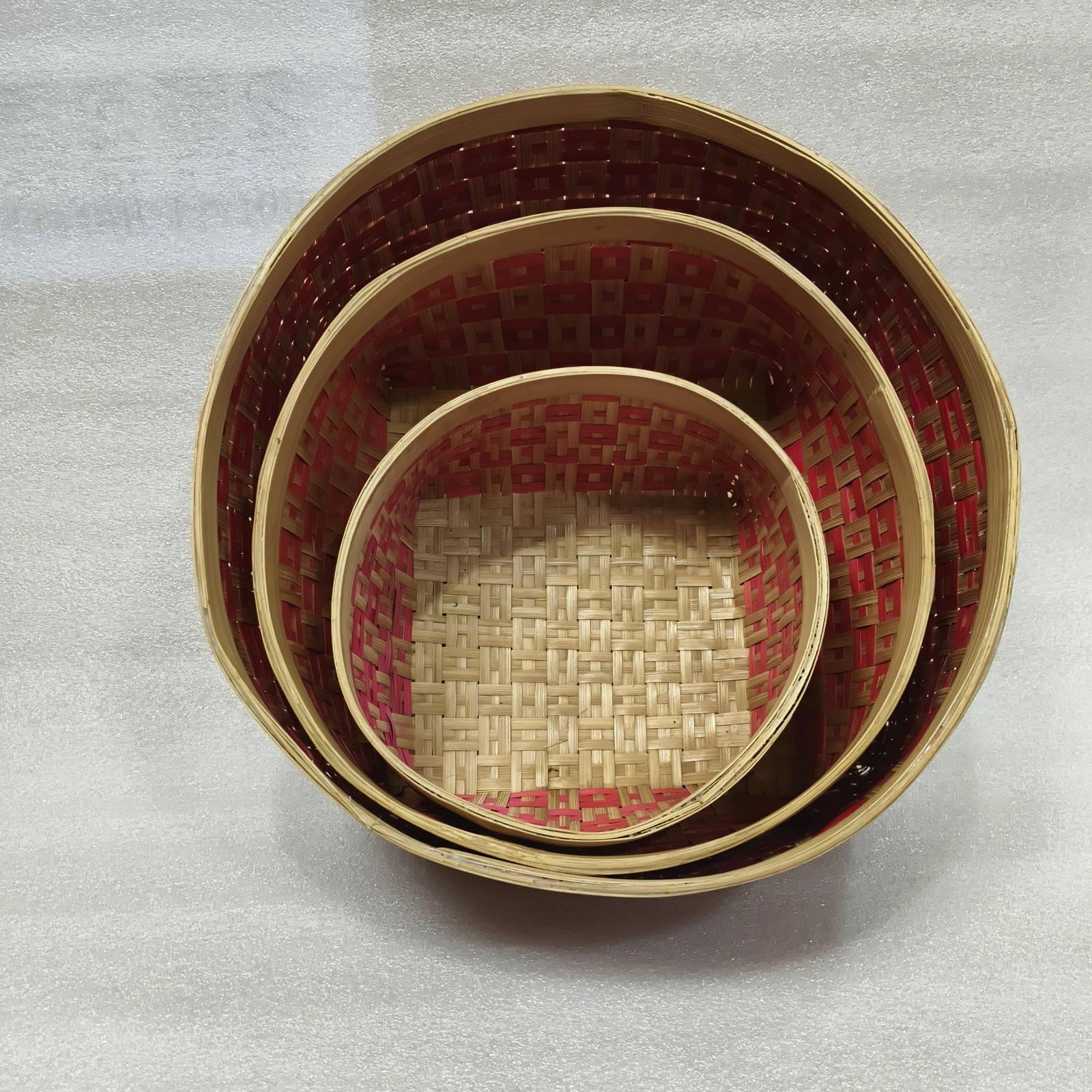 Basket 5 (Set of 3)-(Yug Arts)