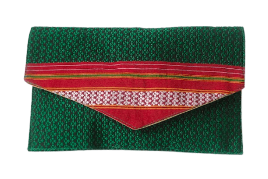 Khan Hand Purse Green