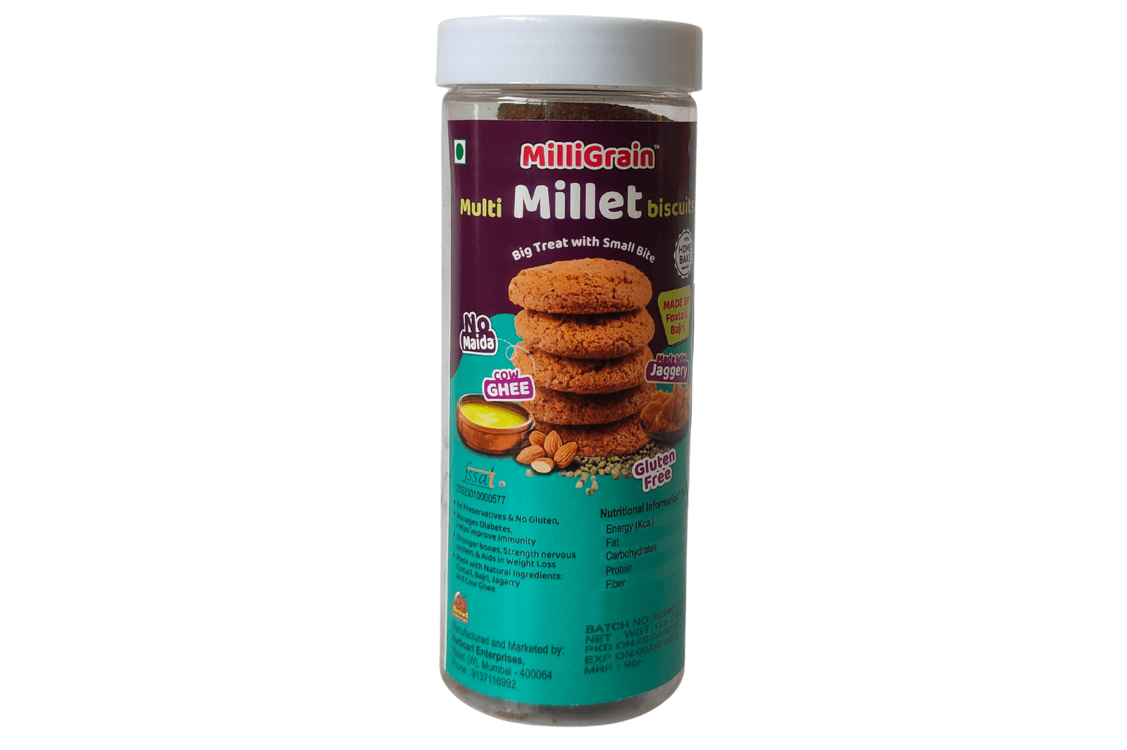 Millet Cookies