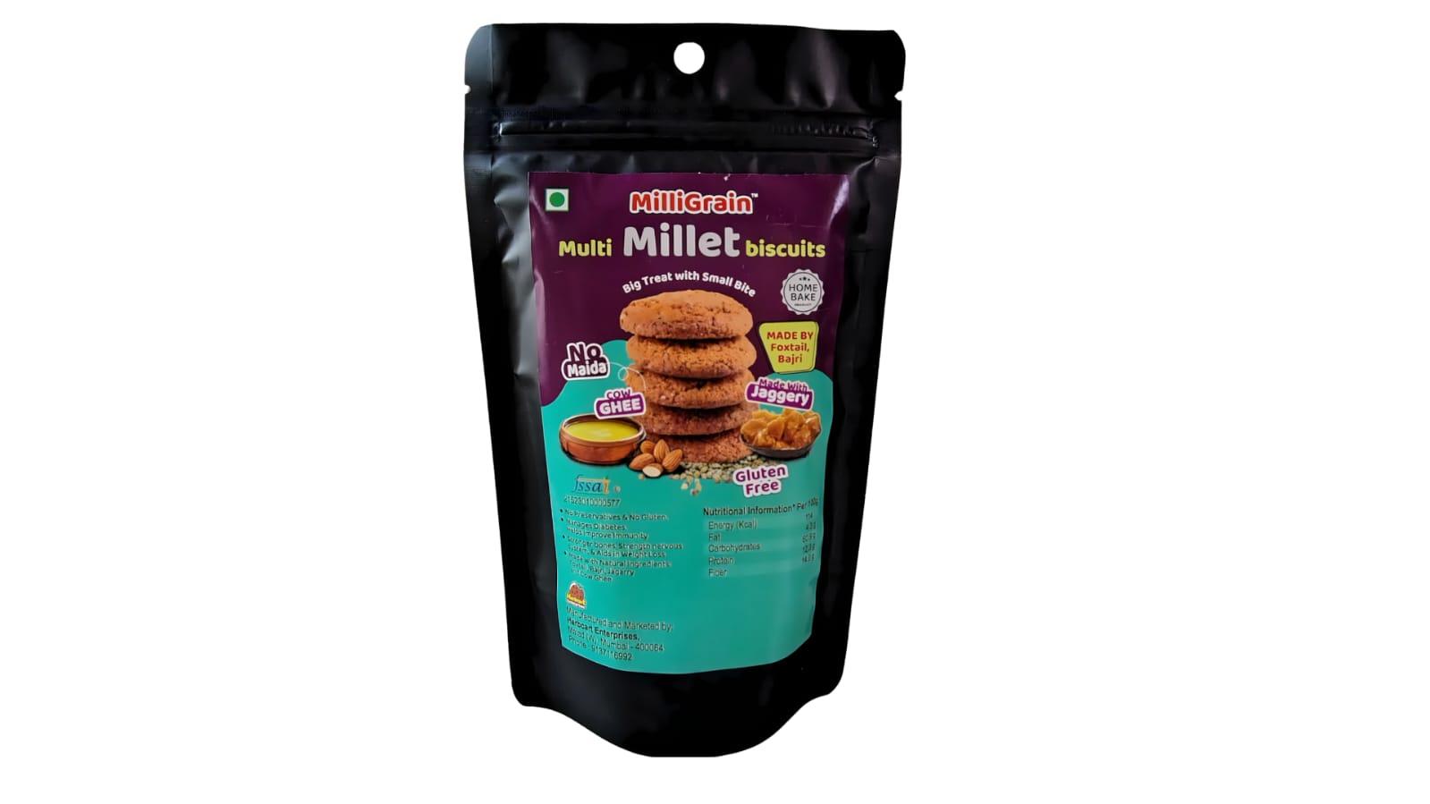 	 Multi Millet Cookies Pouch-Ashwini Tanksale