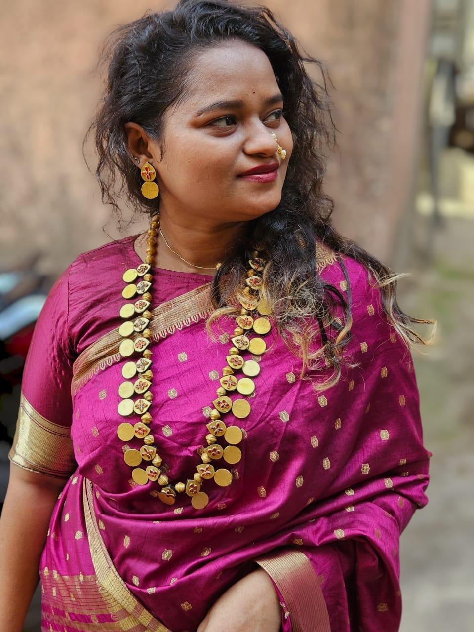 Traditional Wear Neclace Set-Pooja Dalvi