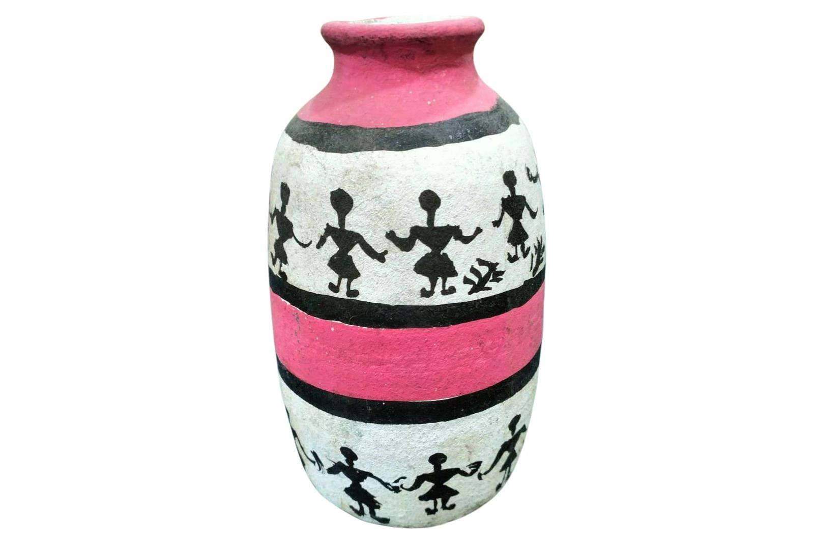 Decorative Pot (Bottle Design)