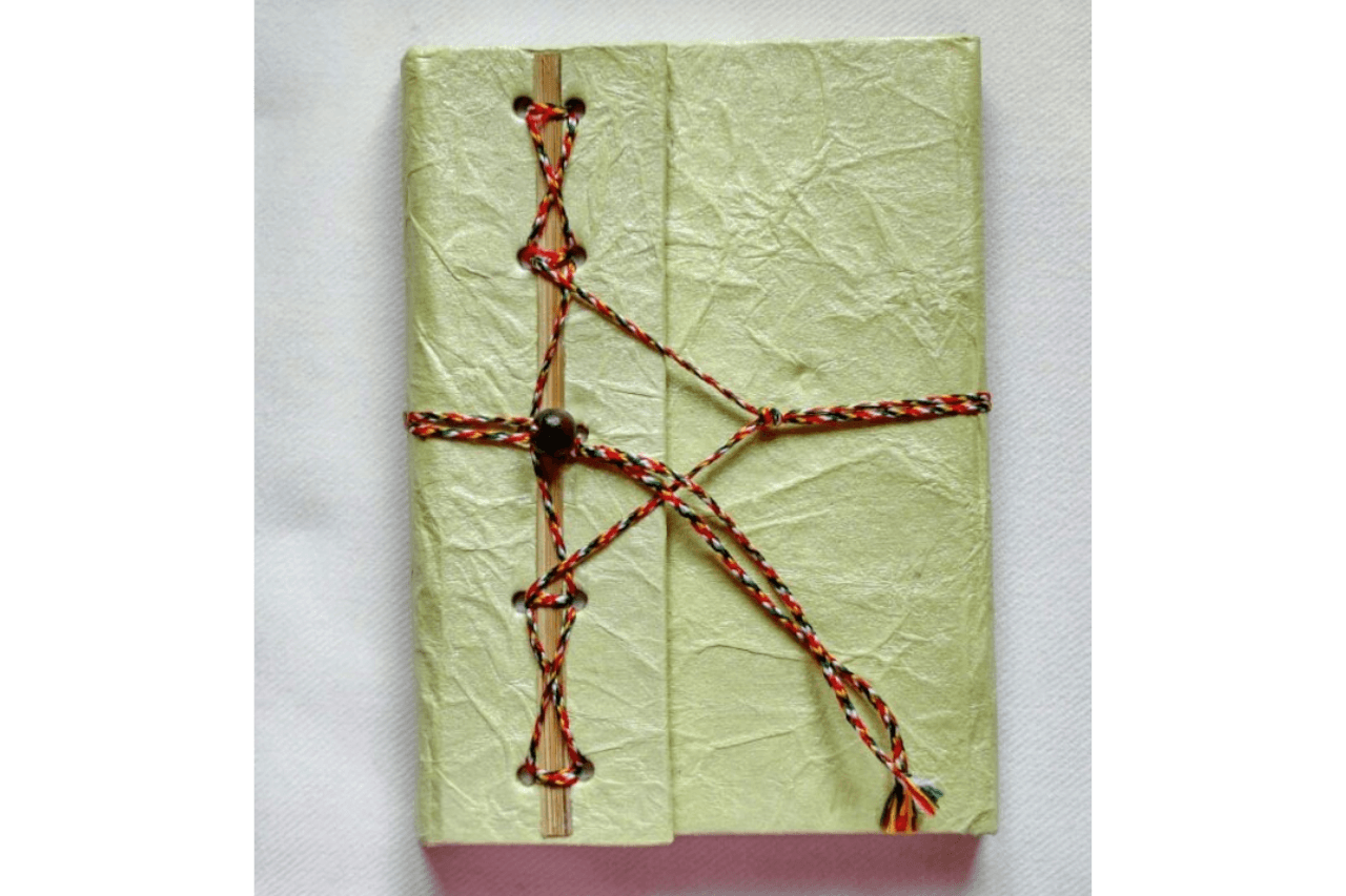Handmade Paper Message Diary