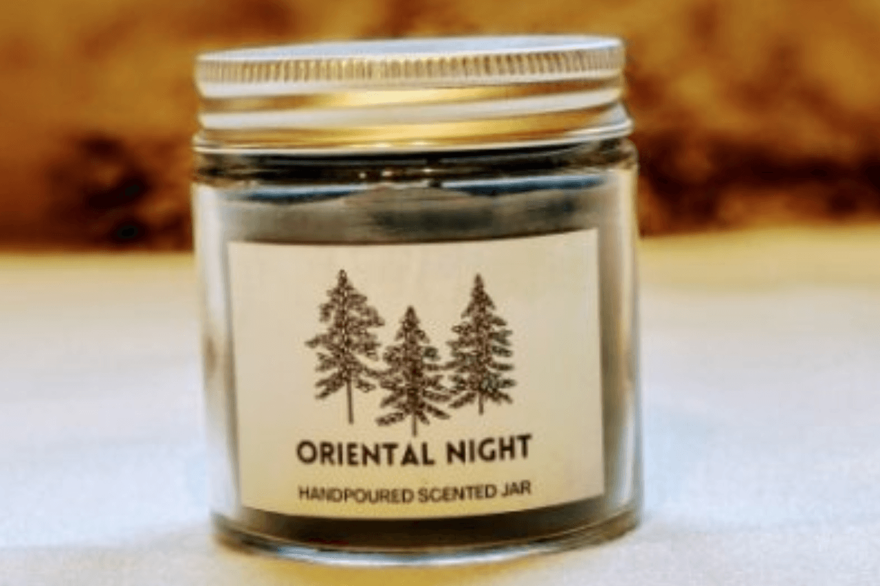 Cap Jar Small - Oriental Night