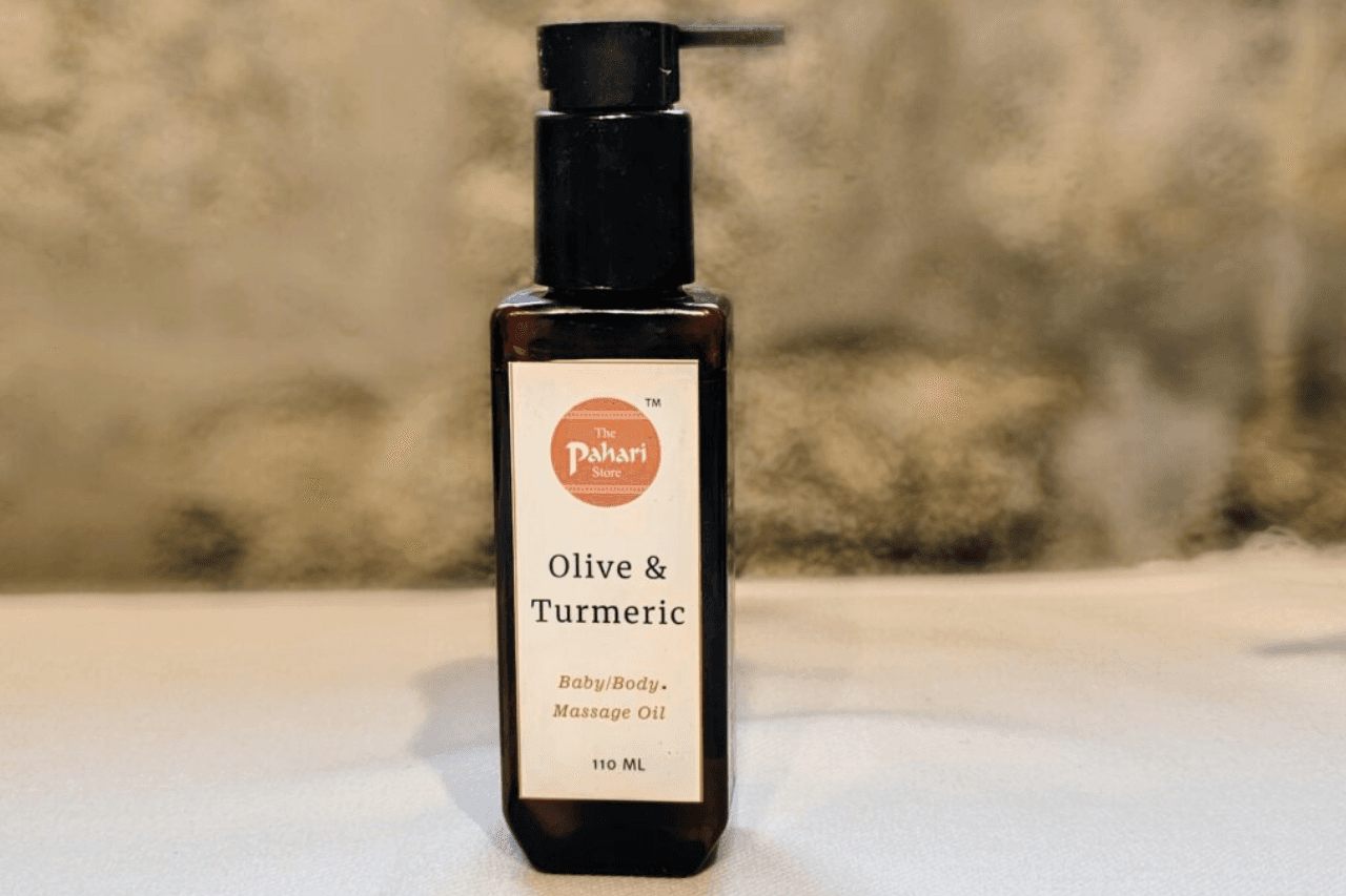 Herbal Olive & Turmeric Body Massage Oil