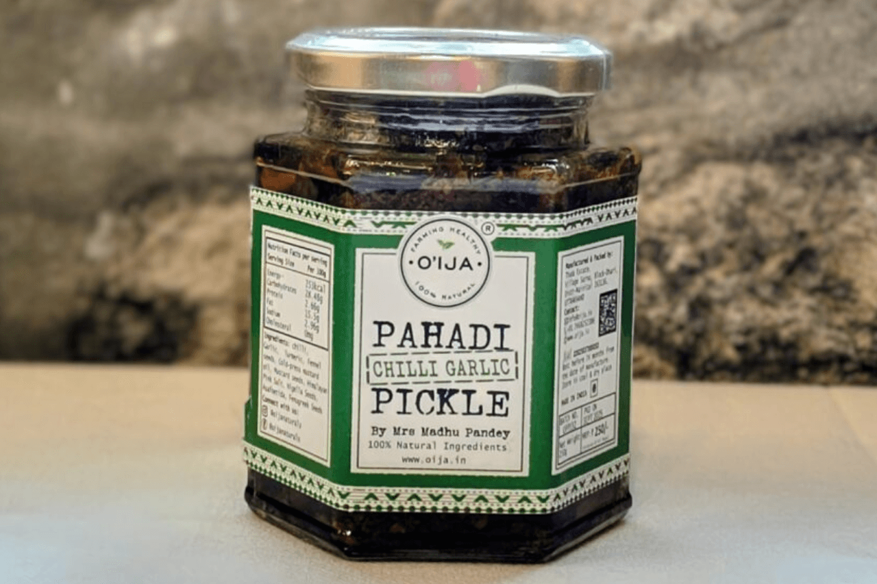 Pahadi Chilli Garlic Pickle